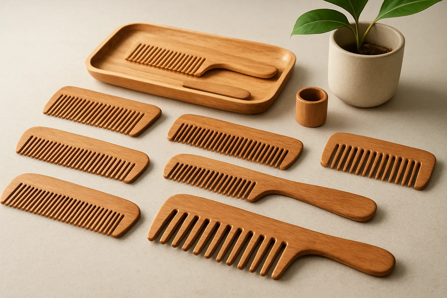 The Benefits of Using Eco-Friendly Wooden Combs in Your Salon: A Guide for Beauty Professionals